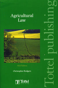 Agricultural Law , 3rd edition