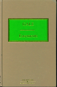 Gale on the Law of Easements (18th Ed)
