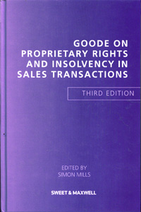 GOODE ON PROPRIETARY RIGHTS AND INSOLVENCY IN SALES TRANSACTIONS