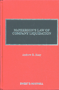 McPherson Law of Company Liquidation (2nd Ed)
