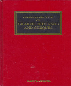 CHALMERS AND GUEST ON BILLS OF EXCHANGE AND CHEQUES