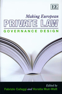Making European Private Law : Governance Design