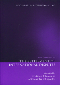 The Settlement of International Disputes