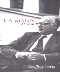 F.A.Mann A Memoir