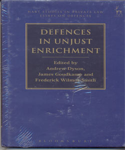Defences in Unjust Enrichment