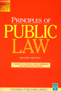 Principles of Public Law 2/ed