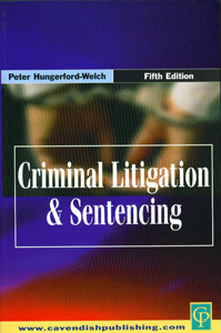Criminal Litigation & Sentencing 5th/Ed