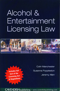 Alcohol and Entertainment Licensing Law
