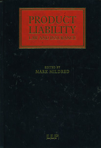 Product Liability: Law and Insurance