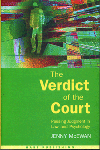 The Verdict of the Court Passing Judgment in Law and Psychology