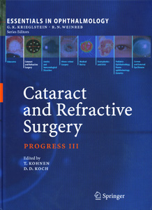 Cataract and Refractive Surgery Progress III