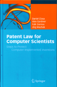 Patent Law for Computer Scientists