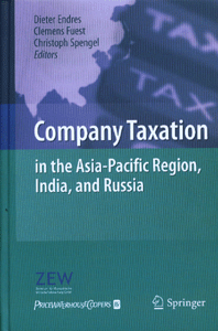 Company Taxation in the Asia-Pacific Region, India, and Russia