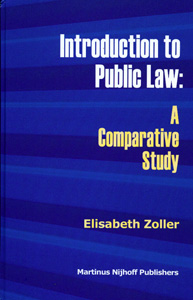 Introduction to Public Law  : A Comparative Study