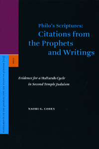 Philo's Scriptures: Citations from the Prophets and Writings