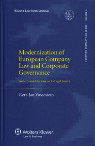 Modernization of European Company Law and Corporate Governance: Some Considerations on Its Legal Limits