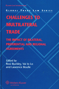 Challenges To Multilateral Trade